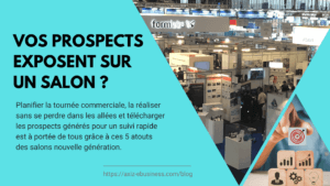 prospection sur un salon professionnel