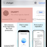 telecharger chatGPT gratuit sur mon telephone2