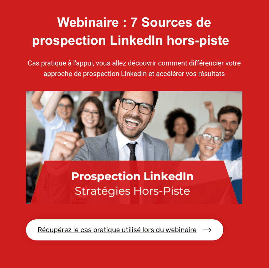 webinaire prospection linkedin