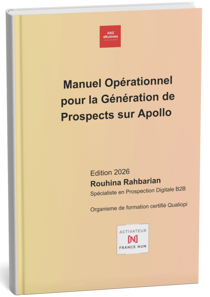 formation apollo 2026 qualiopi Formation Apollo qualiopi : Prospection B2B Tout-en-un Clé en main